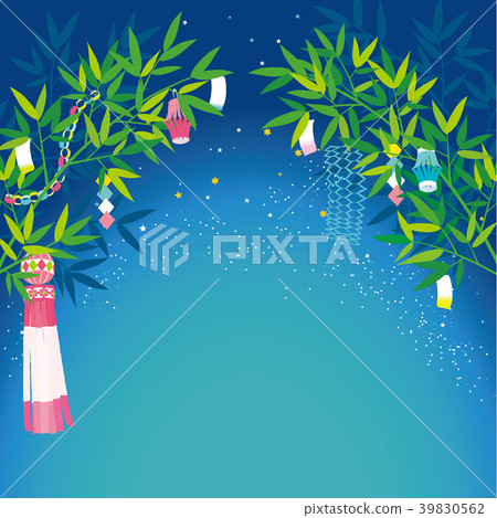 Tanabata background illustration 39830562