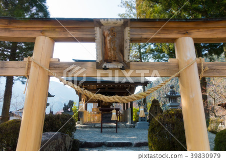 [Gero City, Gifu Prefecture] Gero Onsen Gassho Village Hida Kousei Shrine 39830979