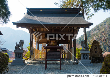 [Gero City, Gifu Prefecture] Gero Onsen Gassho Village Hida Kousei Shrine 39830981