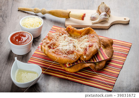 Deep fried langos Deep fried langos 39831672