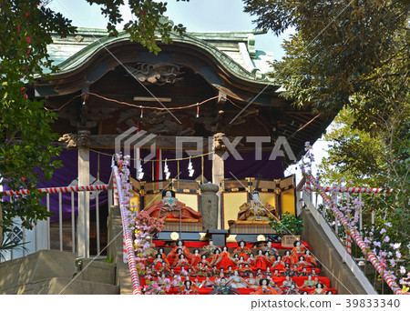 Iwabuchi walk: Ehime Shinto shrine Oiso stage decoration 39833340