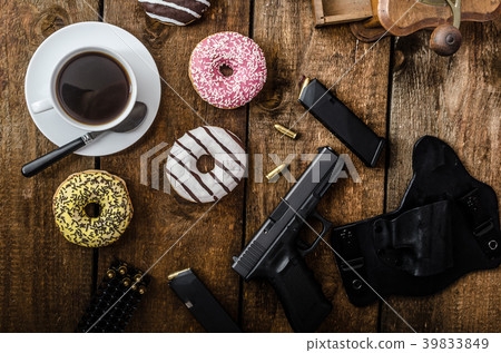 American police officer morning 39833849