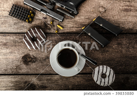 American police officer morning 39833880