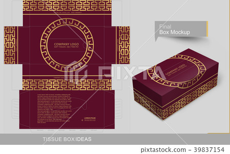 Tissue box template concept series Tissue box template concept series 39837154