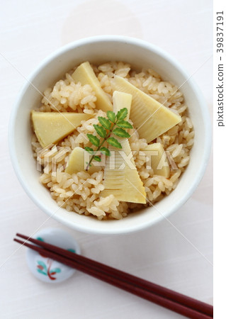 Bamboo shoots rice  39837191