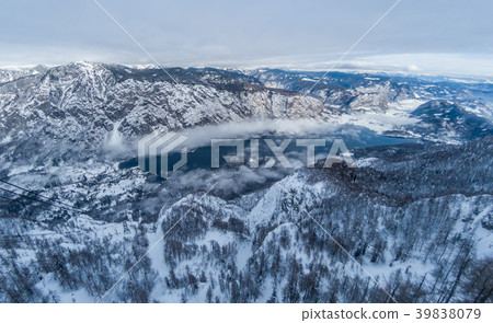 view down on the Bohinj Lake view down on the Bohinj Lake 39838079