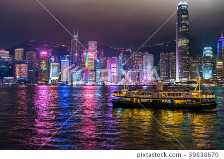 “香港”港島夜景 “香港”港島夜景 39838670