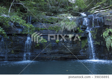 西表島/船浮灣/水瀑布 西表島/船浮灣/水瀑布 39838891