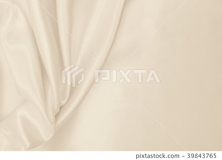 Smooth elegant golden silk or satin luxury cloth  39843765