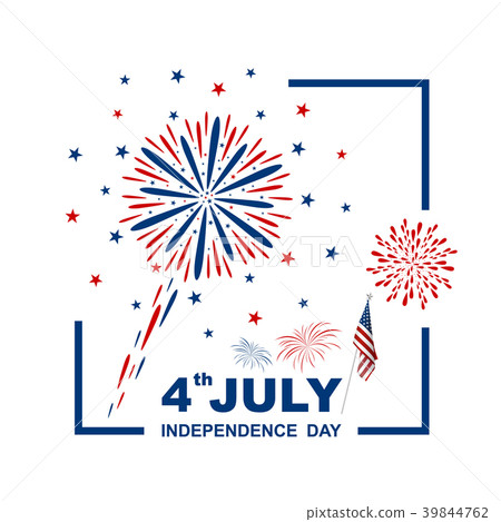 4 july USA independence day design 39844762
