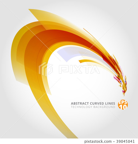 Abstract vector background element in yellow - Stock Illustration ...