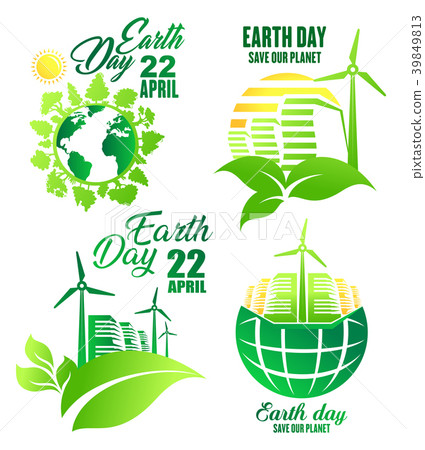 Earth Day icon for ecology and environment design Earth Day icon for ecology and environment design 39849813
