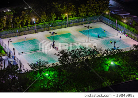 [神奈川縣]夜間網球場 39849992
