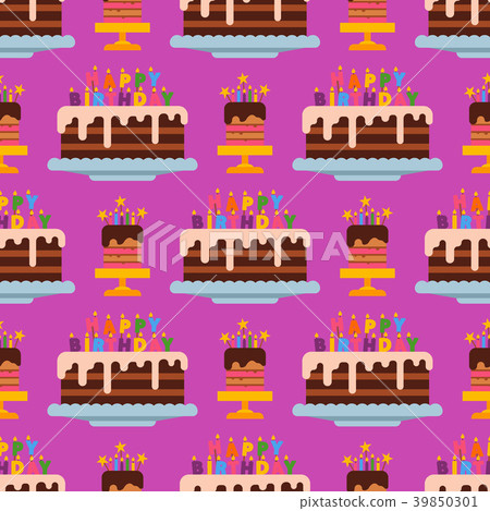 Wedding or Birthday pie cakes flat sweets dessert 39850301