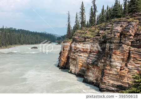 View of the mountain river. Banff National Park View of the mountain river. Banff National Park 39850618