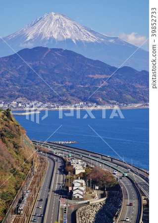 Mt. Fuji seen from Satsuki Pass 39852733
