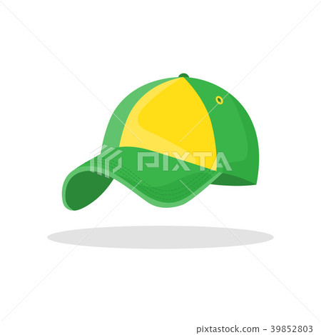 Baseball cap icon. Flat style design 39852803