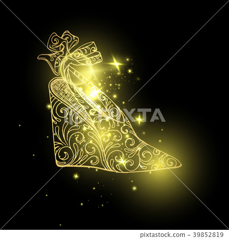 Woman sandals or lady shoes, golden espadrille Woman sandals or lady shoes, golden espadrille 39852819