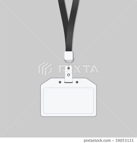 Employees identification card, Tag name, Vector Employees identification card, Tag name, Vector 39853131