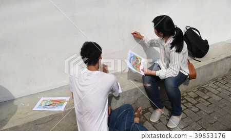 Painting murals, painting murals, painting walls, walls 39853176