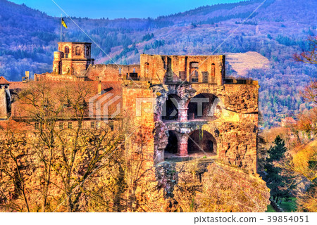 Ruins of Heidelberg Castle in Baden-Wurttemberg 39854051