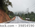 Concrete road with the natural view to Pai 39854590