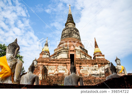 泰國 大城 崖差蒙空寺 寺廟 遺跡 遺址 佛塔 Thailand Ayutthaya タイ国 佛 39854722