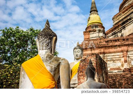 泰國 大城 崖差蒙空寺 寺廟 遺跡 遺址 佛塔 Thailand Ayutthaya タイ国 佛 39854723