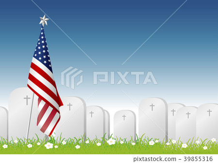 Memorial day design 39855316