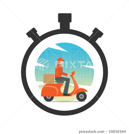 Express delivery icon concept.  39856564