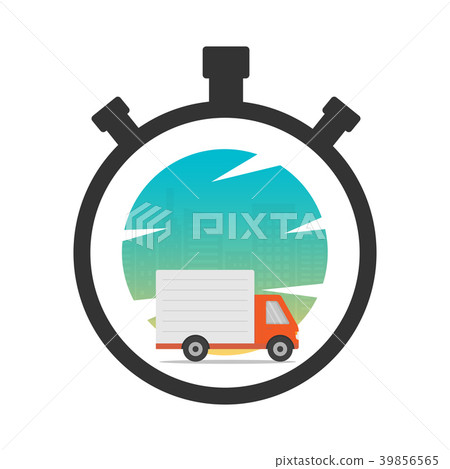 Express delivery icon concept.  39856565