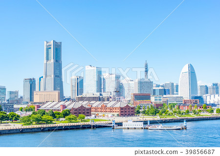 [Kanagawa] Yokohama cityscape 39856687