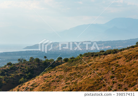 Cosenza coast summer view, Italy Cosenza coast summer view, Italy 39857431