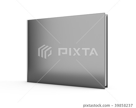3D rendering black book on white background 3D rendering black book on white background 39858237