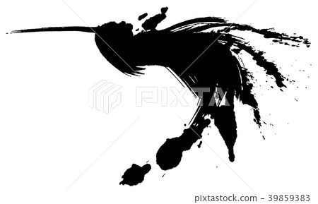 Bird southern country writing brush illustration Bird southern country writing brush illustration 39859383