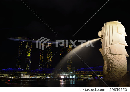 Singapore night view Singapore night view 39859550