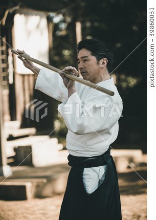 practicing, practise, fencer 39860031