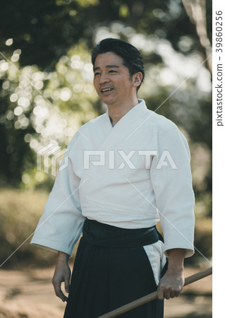 aikido, gents, male 39860256