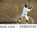 Batter circle high school baseball player 39860348