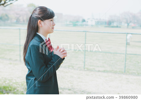 high school girl, cheering, high school student 39860980