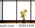 Flower arrangement of trumpet narcissus 39861496