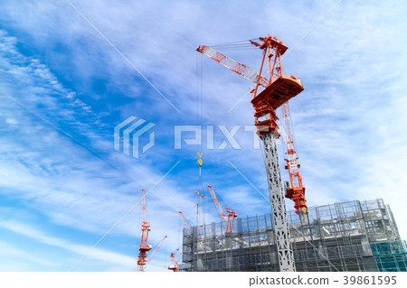 比爾大廈的大型施工現場 39861595