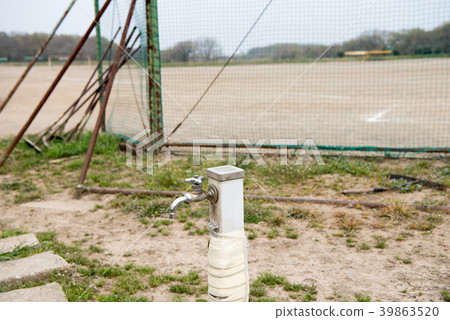 Water supply (water supply) of baseball stadium 39863520