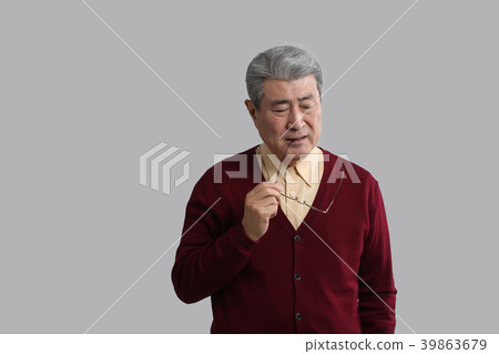 Asian man's facial expression, senior, middle-aged, senior, close-up, health, impression, emotion Asian man's facial expression, senior, middle-aged, senior, close-up, health, impression, emotion 39863679