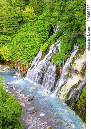 White mustache waterfall 39866285