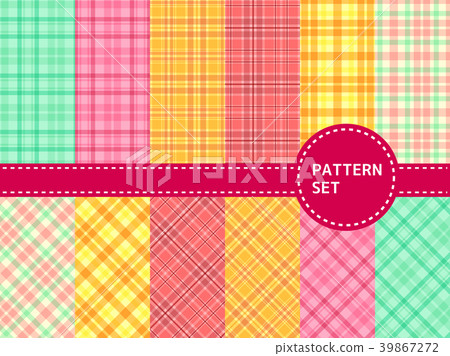 Set of swatch patterns - Stock Illustration [39867272] - PIXTA