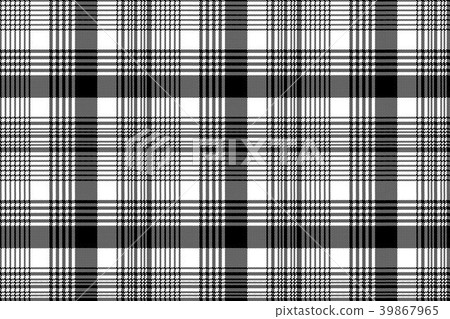 Black white texture check tartan seamless pattern Black white texture check tartan seamless pattern 39867965