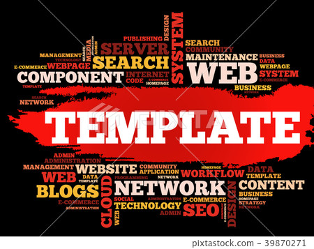 TEMPLATE word cloud collage TEMPLATE word cloud collage 39870271