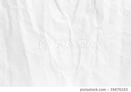 Crumpled white paper texture Crumpled white paper texture 39870283