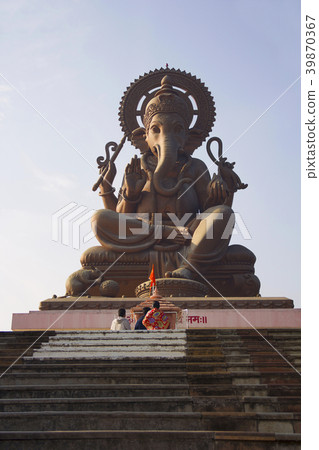 Birla Ganapati, 72 feet tall Lord Ganapati idol 39870367